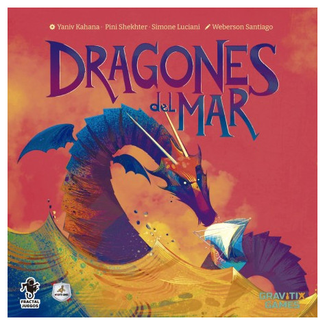 Dragones del Mar. Juego de mesa.