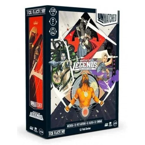 Unmatched Battle of Legends Volumen 1 - Juego básico