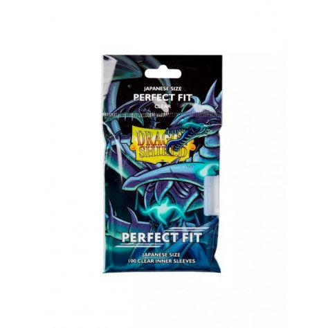 Fundas Small 59mm x 86mm Japanese Perfect Fit Transparente (100 fundas) Dragon Shield