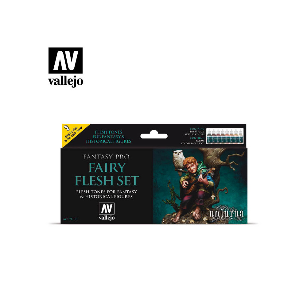 Fairy Flesh - Fantasy Pro set de pinturas