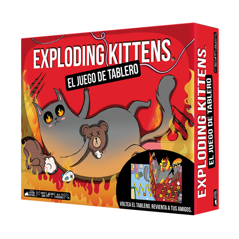 Exploding Kittens: el juego de tablero