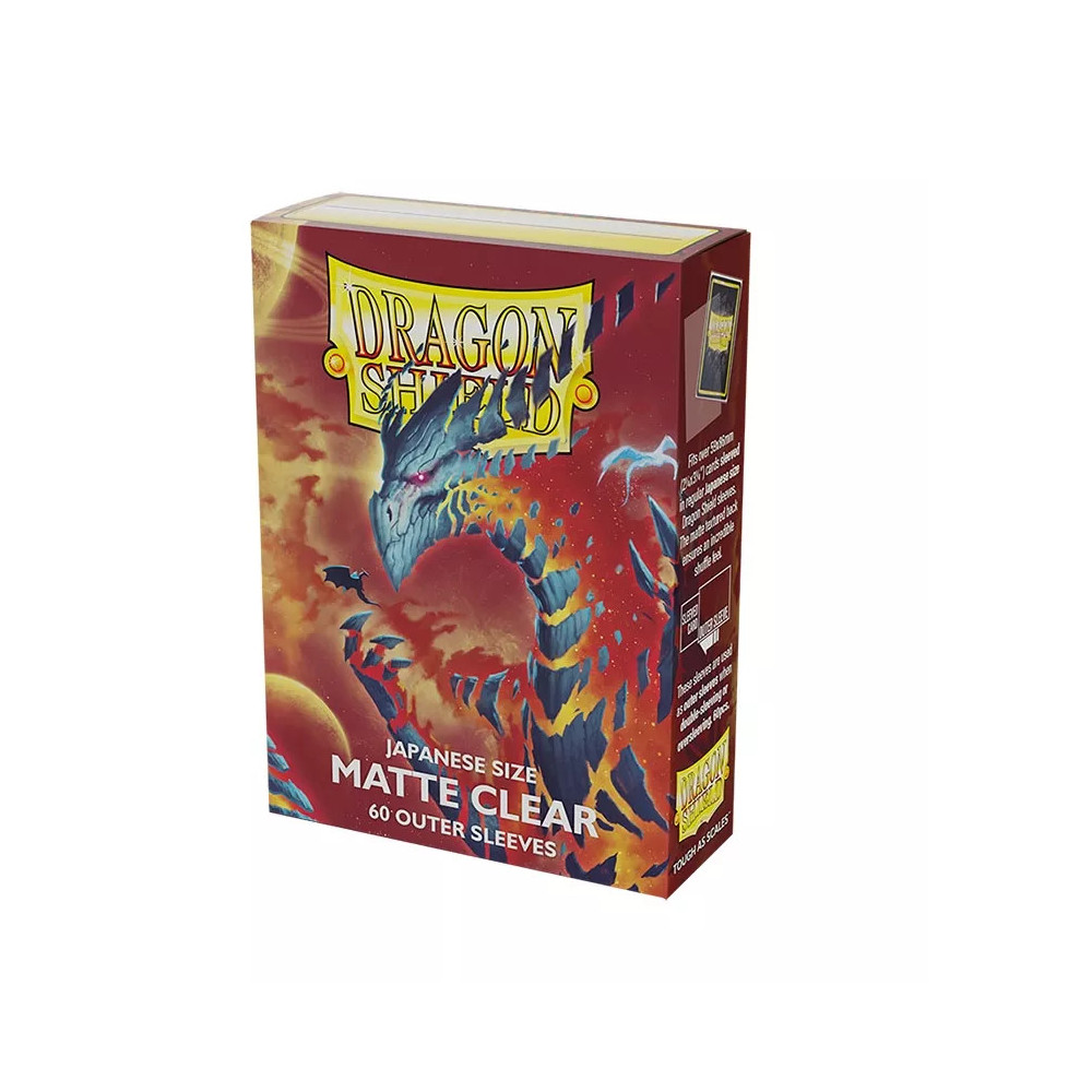 Fundas Small 59mm x 86mm Japanese Matte Transparentes (60 fundas)