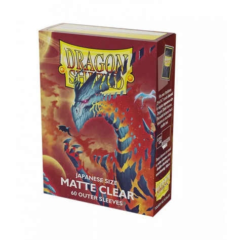 Fundas Small 59mm x 86mm Japanese Matte Transparentes (60 fundas)