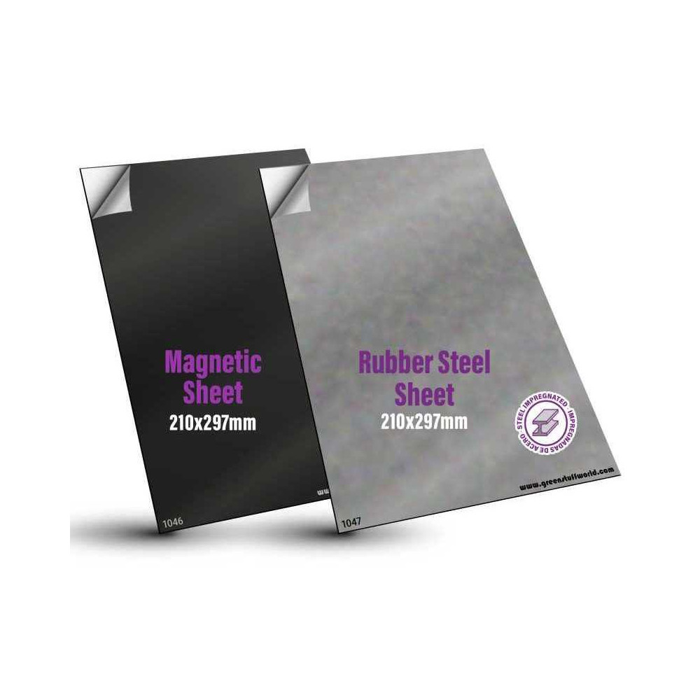 Pack de Láminas Magnéticas y Planchas Metálicas para imanes
