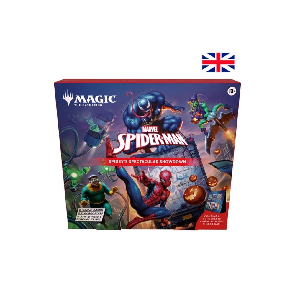 Scene Box Spidey’s Spectacular Showdown (Inglés) – Magic: The Gathering | Marvel’s Spider-Man