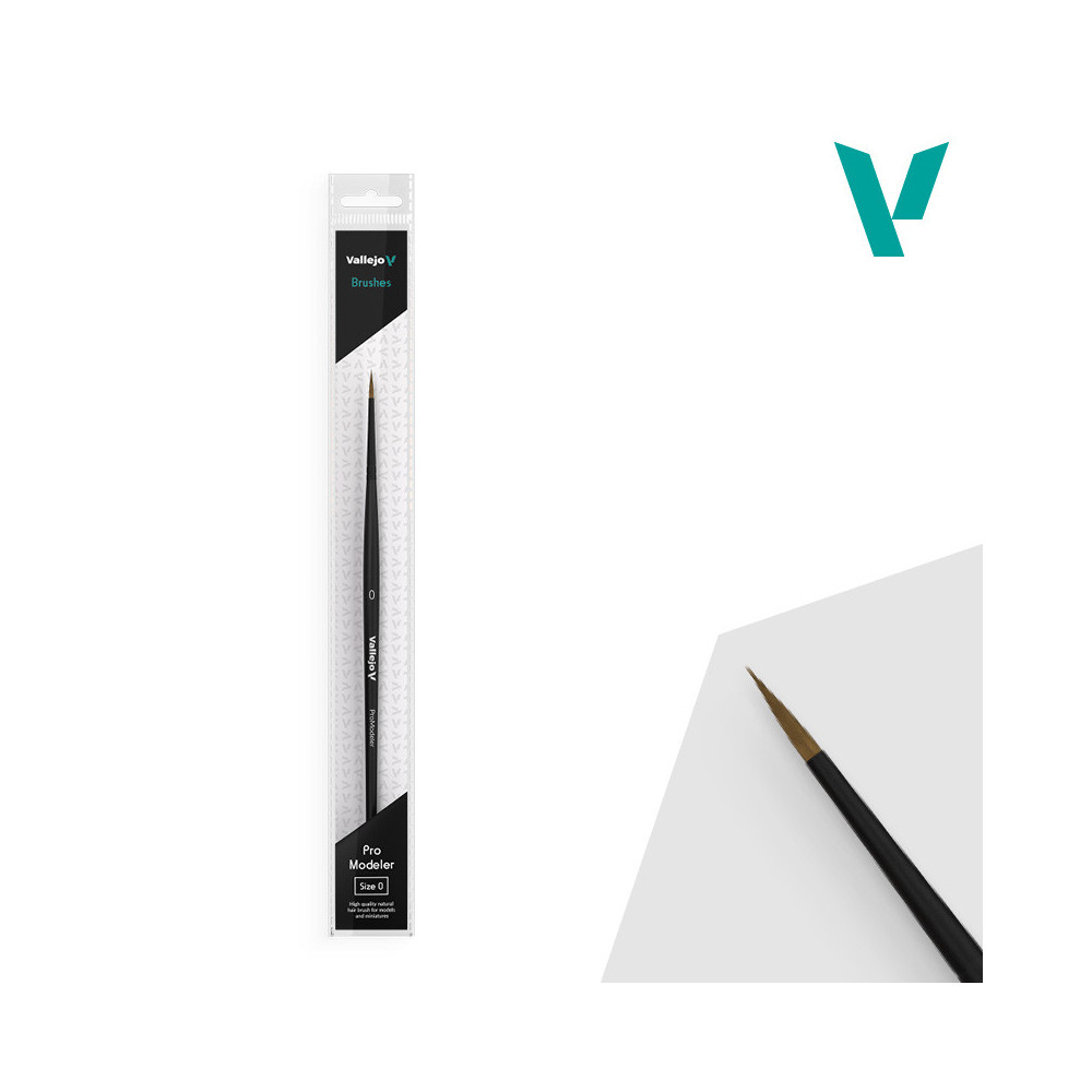 Pro Modeler - Pincel de Pelo Natural Nº0
