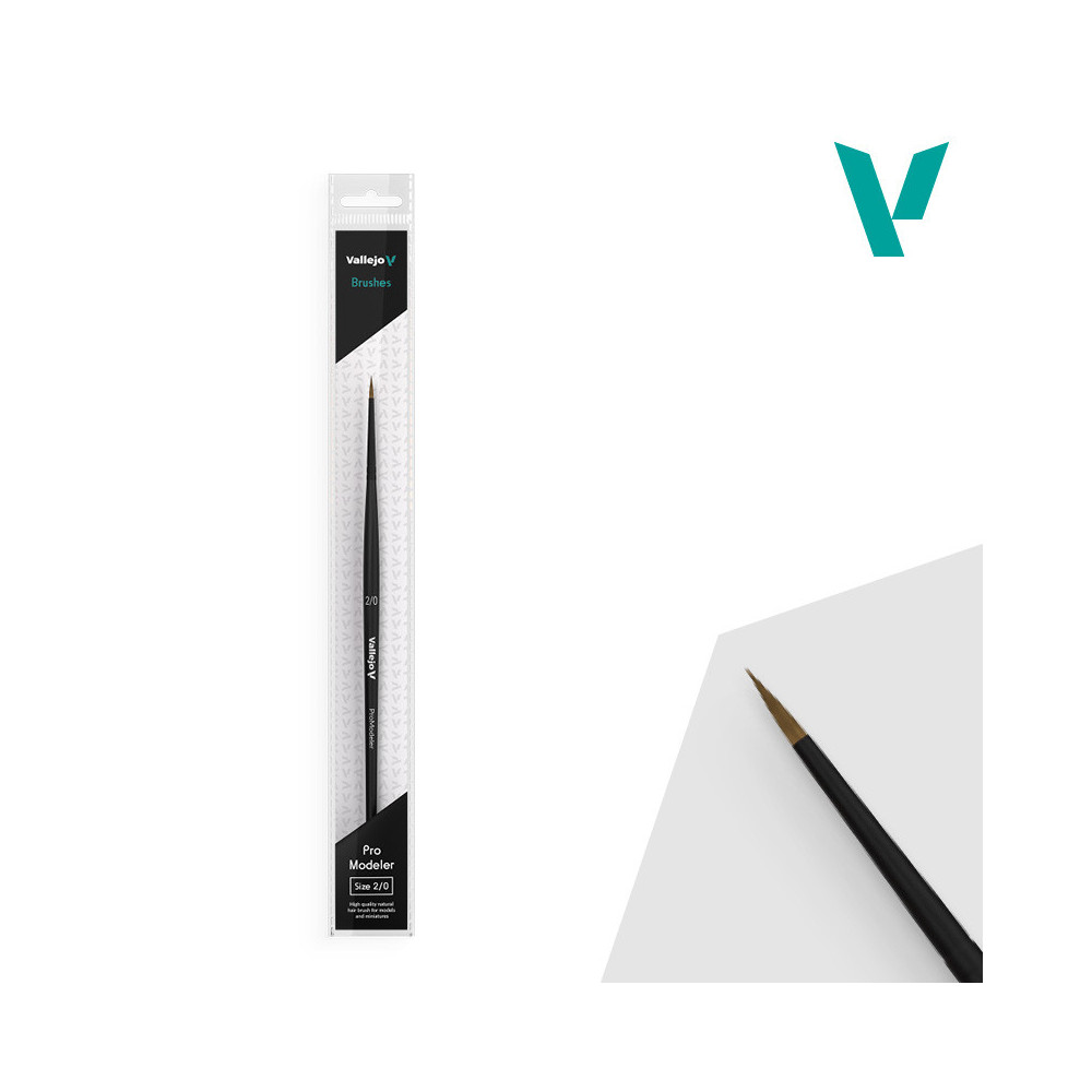 Pro Modeler - Pincel de Pelo Natural Nº2/0