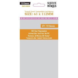 Sleeve Kings French Tarot Card Sleeves (61x112mm)