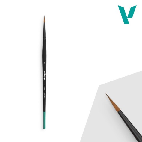 Detail - Pincel Redondo Sintético Nº1