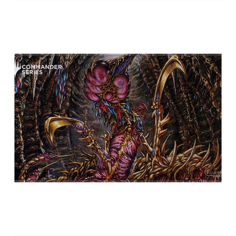 Tapete Commander Series 6 Holofoil Playmat Sliver Queen Magic The Gathering